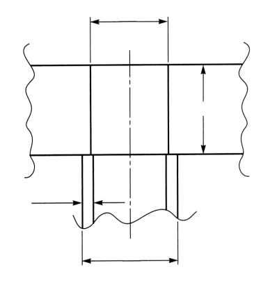 Technical diagram: Fixed Tubesheets