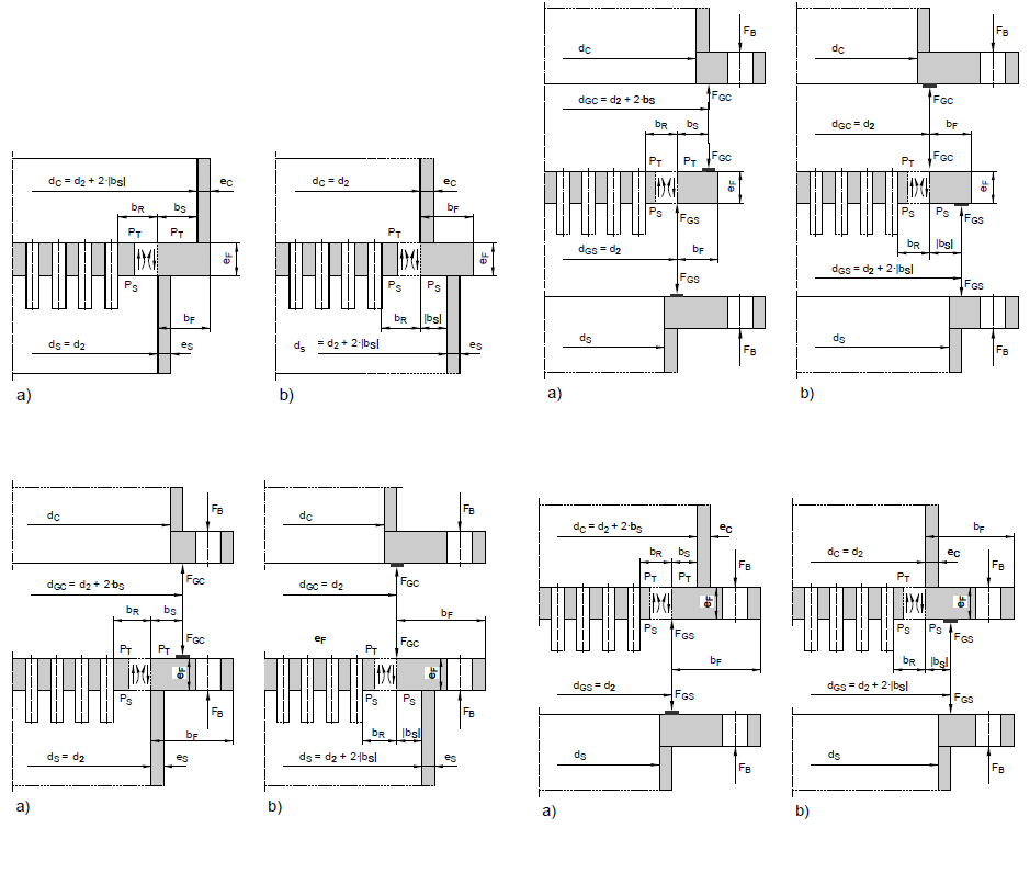 Technical diagram: Heat exchanger tubesheets: Alternative method