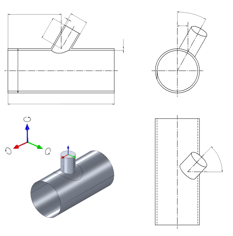 Technical diagram: General interface Comsol LV