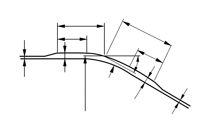 Technical diagram: Cone-cylinder intersections under internal pressure