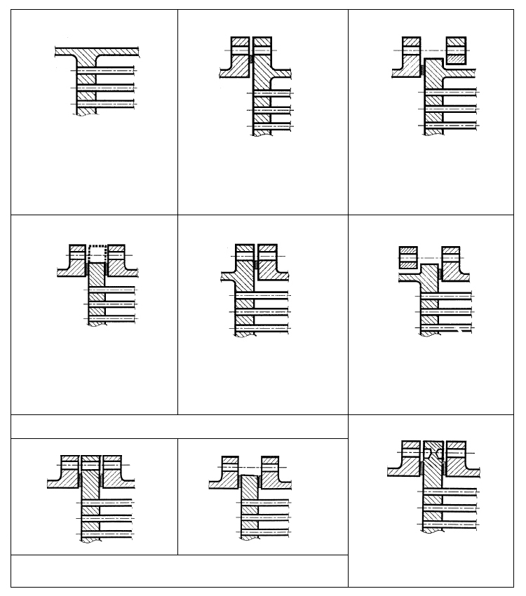 Technical diagram: CAD program for shell and tube heat exchangers