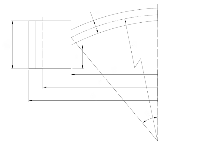 Technical diagram: calculation of cover flange (internal and external pressure)